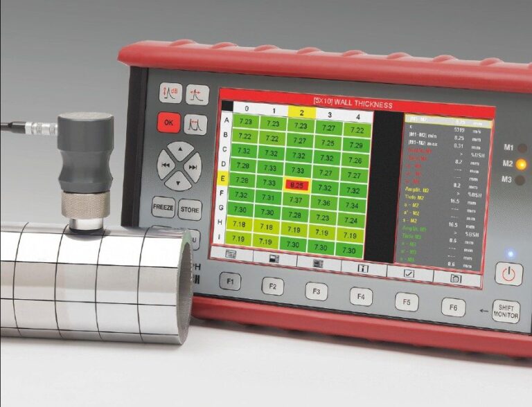 Medición de espesores con Echograph 1095