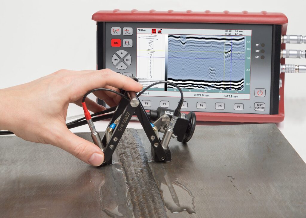 Echograph 1095 con módulo TOFD